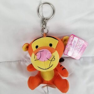 Disney Cuties Tigger Keychain Mini Plush Pooh Friends Cute Kawaii Little Vintage